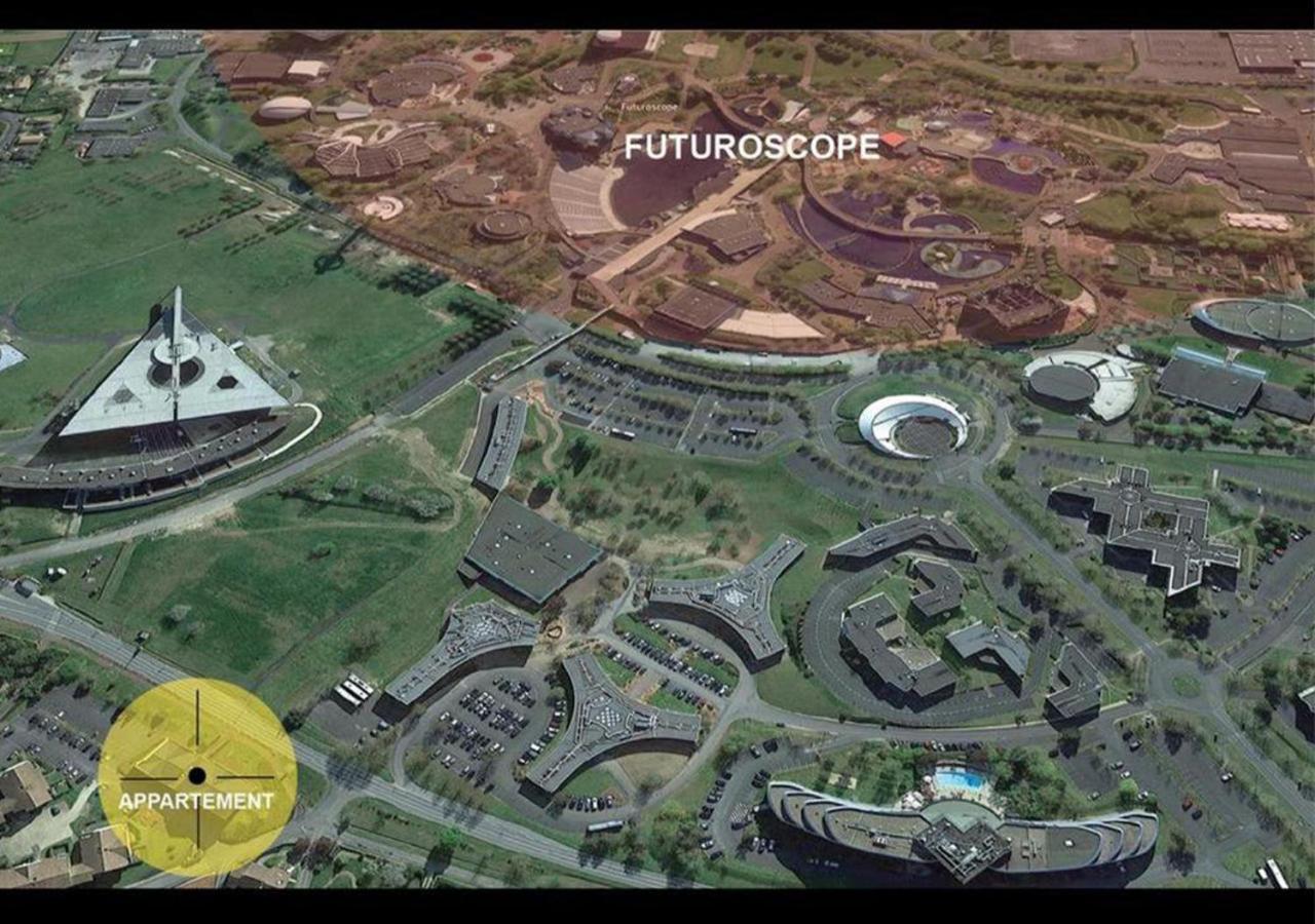 Futurostudio - Appart Hotel Futuroscope Nintendo - Site Du Futuroscope - Poitiers Jaunay-Clan Exteriör bild